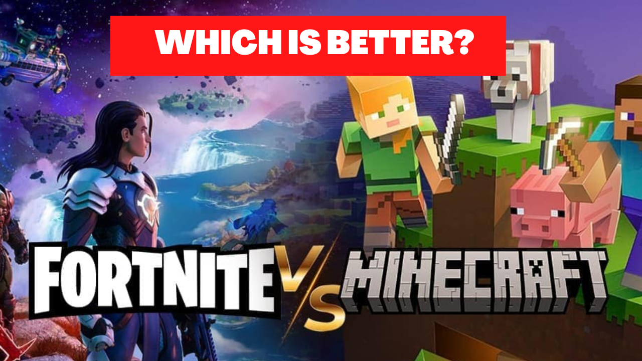 difference between fortnite and Minecraft