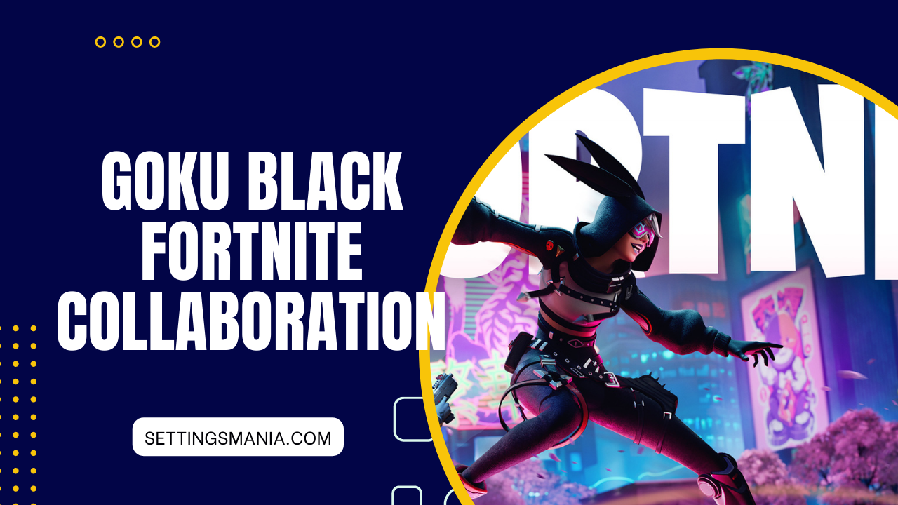 Goku Black Fortnite Collaboration