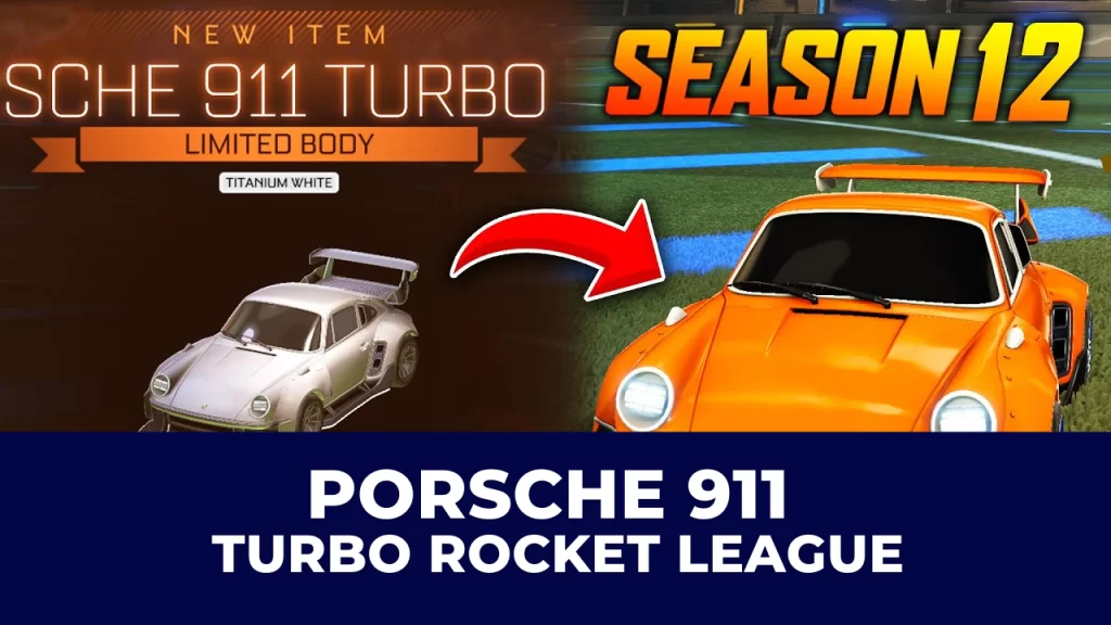 Porsche 911 Turbo Rocket League
